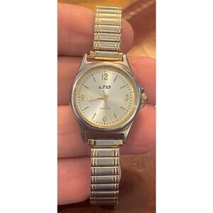 Women's Two Tone LTD 25mm Watch, Quartz, Expanding Band